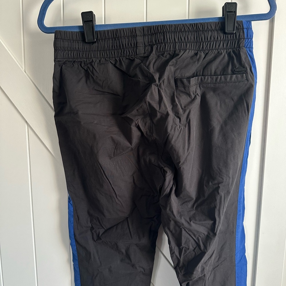 PacSun Men’s Black Blue Track Pants Size Small Athletic Joggers Streetwear - Picture 5 of 6